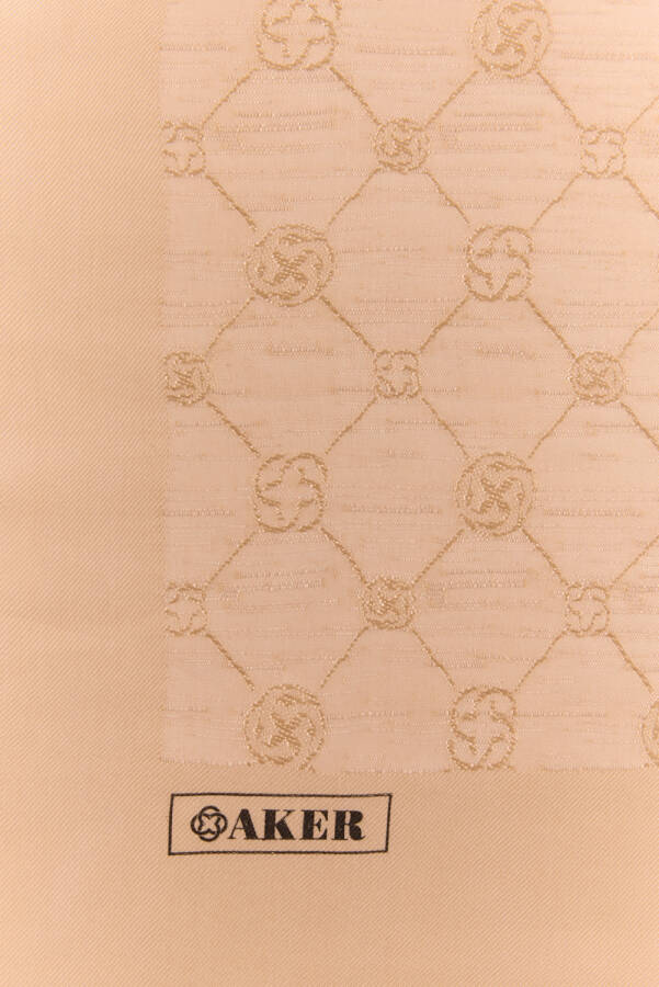 Bej 70X190 CM Koza Şal - 2