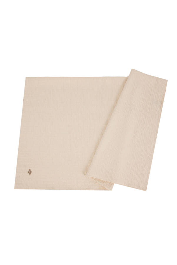 Bej 75X190 Dokulu Şal - 1