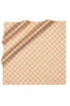 Bej 90X90 İpek Twill Eşarp 