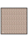 Bej 90X90 İpek Twill Eşarp 
