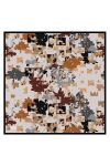 Bej 90X90 İpek Twill Eşarp 