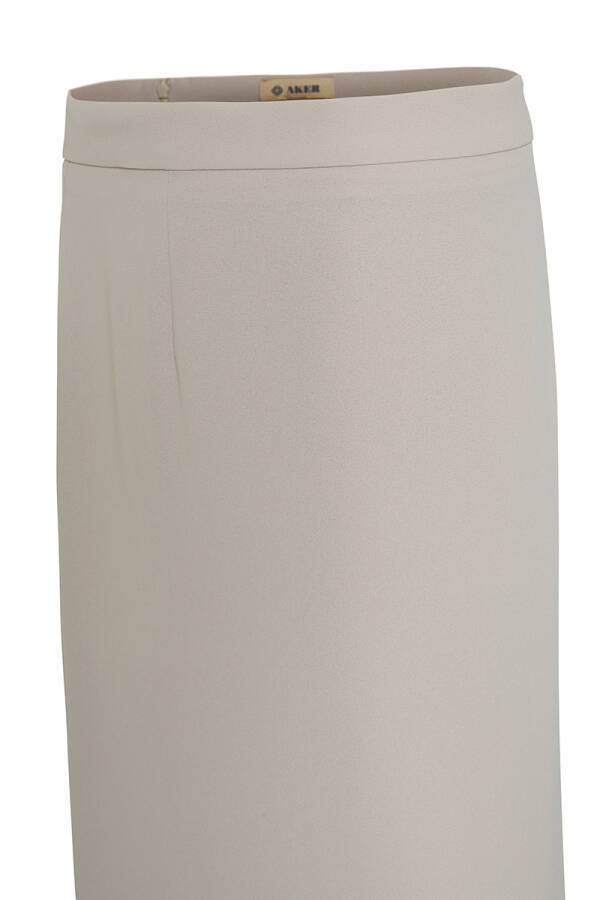 Bej Basic Etek - Aker (1)