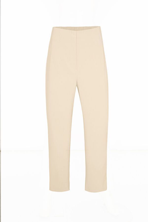 Bej Basic Pantolon - Aker