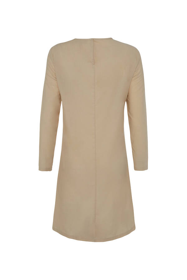 Bej Cotton Jüpon Tunik - 3