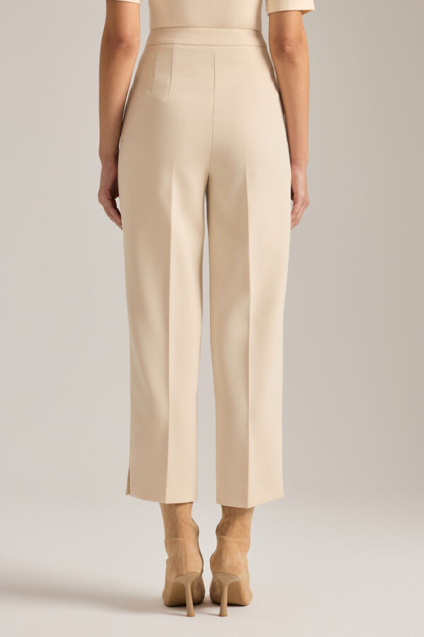 Bej Dokuma Pantolon - 6