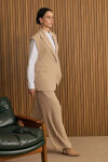 Bej Dokuma Pantolon - 2