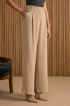 Bej Dokuma Pantolon - 4
