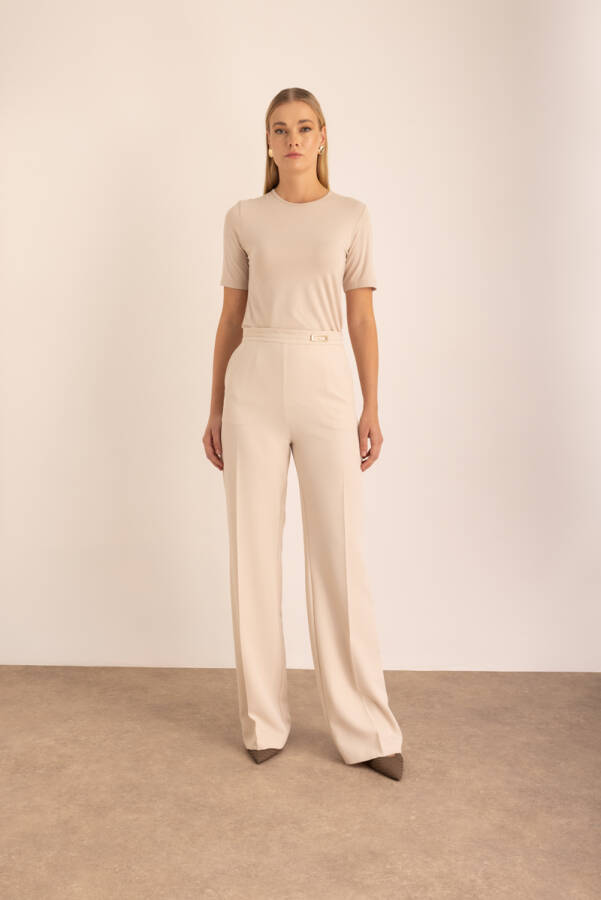 Bej Dokuma Pantolon - Aker (1)