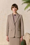 Bej Klasik Blazer Ceket - 3