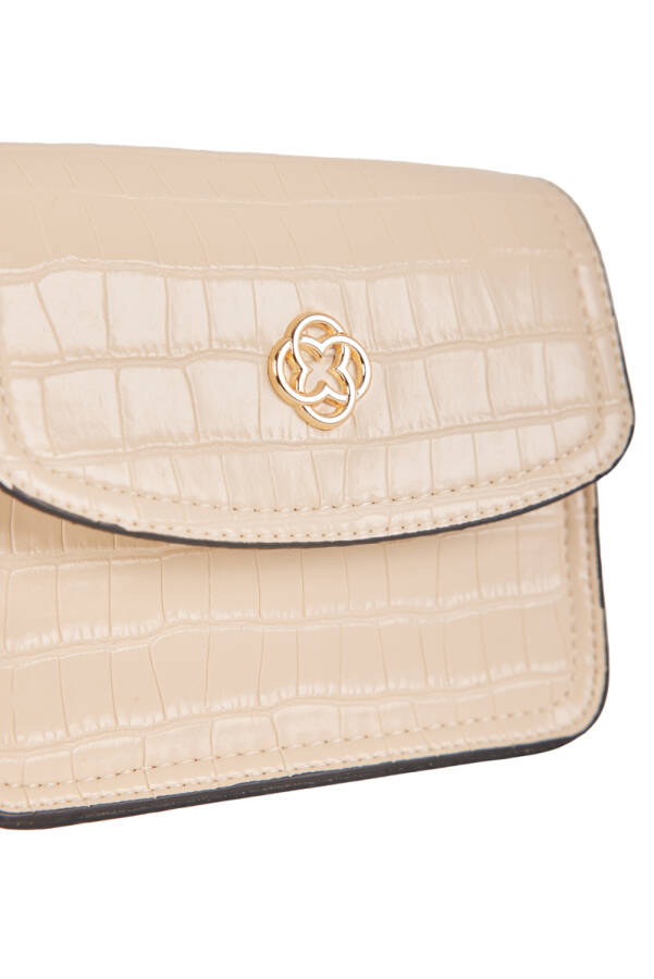 Bej Kroko Çanta - 4