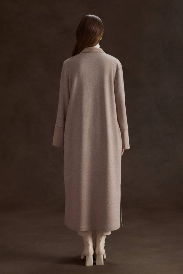 Bej Örme Hırka - 5