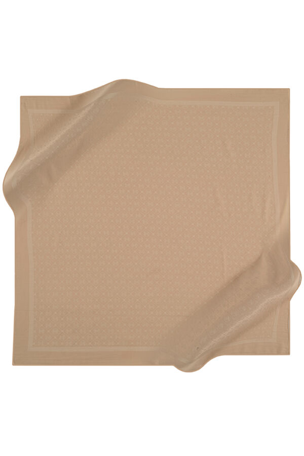 Bej Polyester Eşarp - Pierre Cardin
