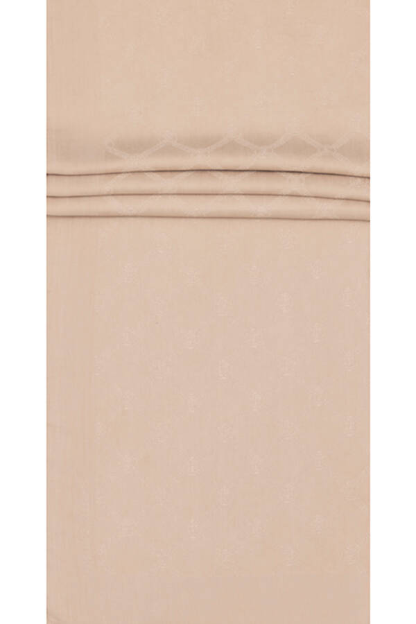 Bej Monogram Şal - Pierre Cardin