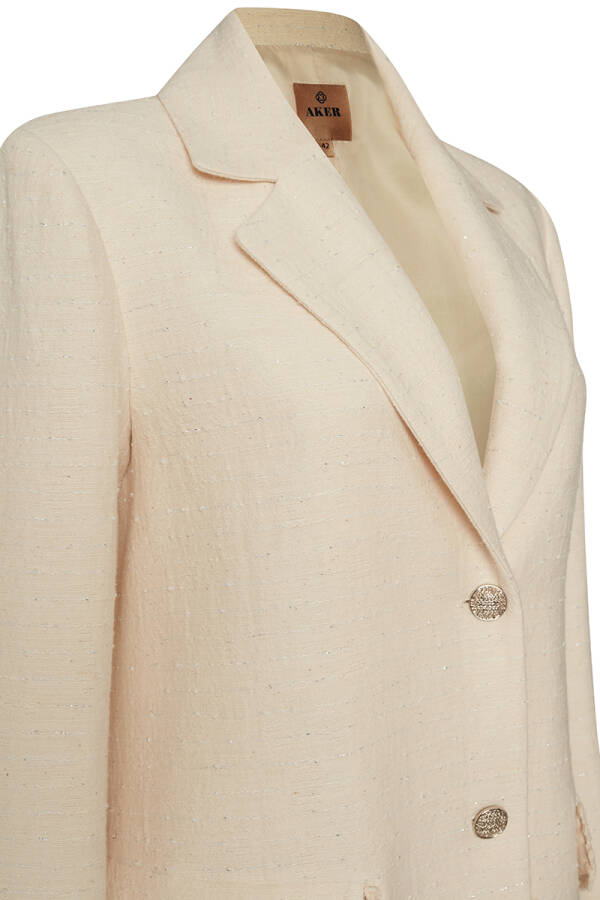 Bej Simli Kumaş Kap - Aker (1)