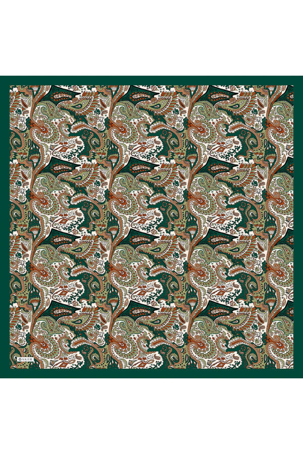 Etnik Desenli Soft Touch Eşarp - Aker