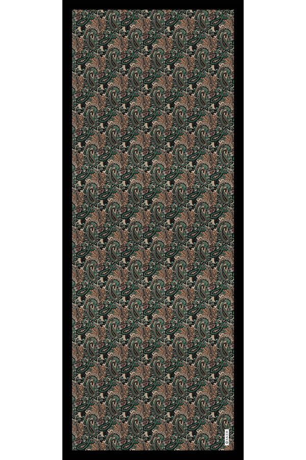 Siyah Soft Touch Şal - Aker