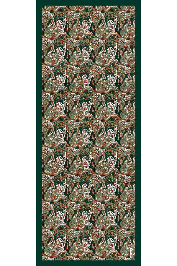 Etnik Desenli Soft Touch Şal - 1