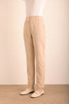 Bej Tencel Cotton Pantolon - 3