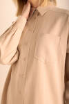 Bej Tencel Cotton Tunik - 3