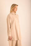 Bej Tencel Cotton Tunik - 5
