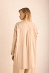 Bej Tencel Cotton Tunik - 6