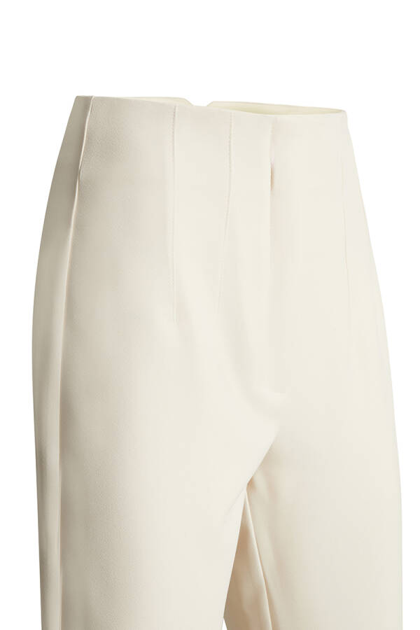 Bej Yüksel Bel Pantolon - Aker (1)