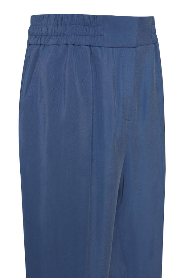 İndigo Beli Lastikli Jogger Pantolon - 2