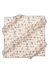 Beyaz 90X90 İpek Krep Saten Eşarp 