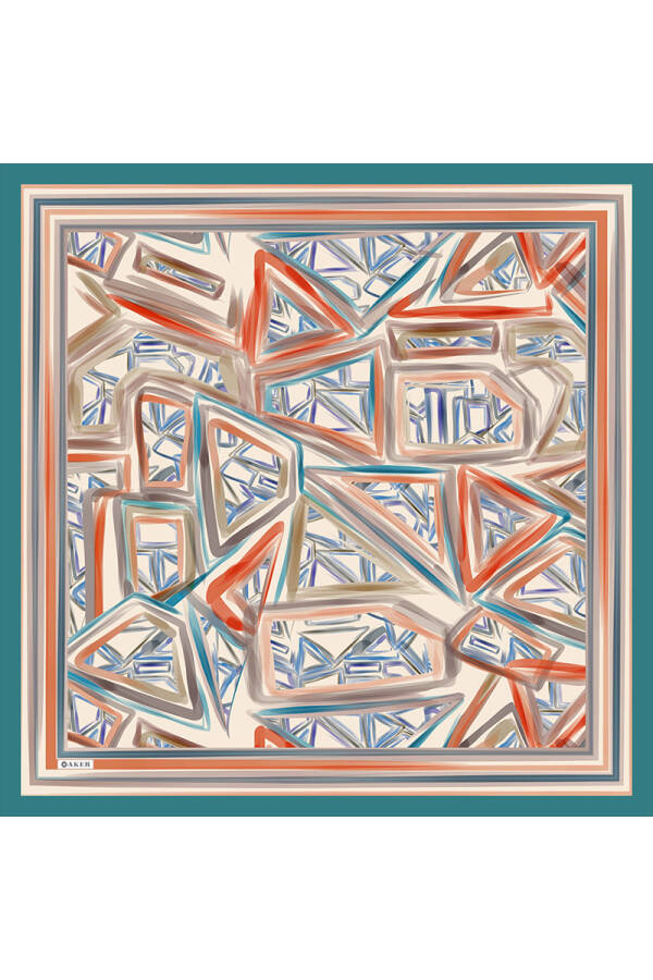 Beyaz Soft Touch Eşarp - 1