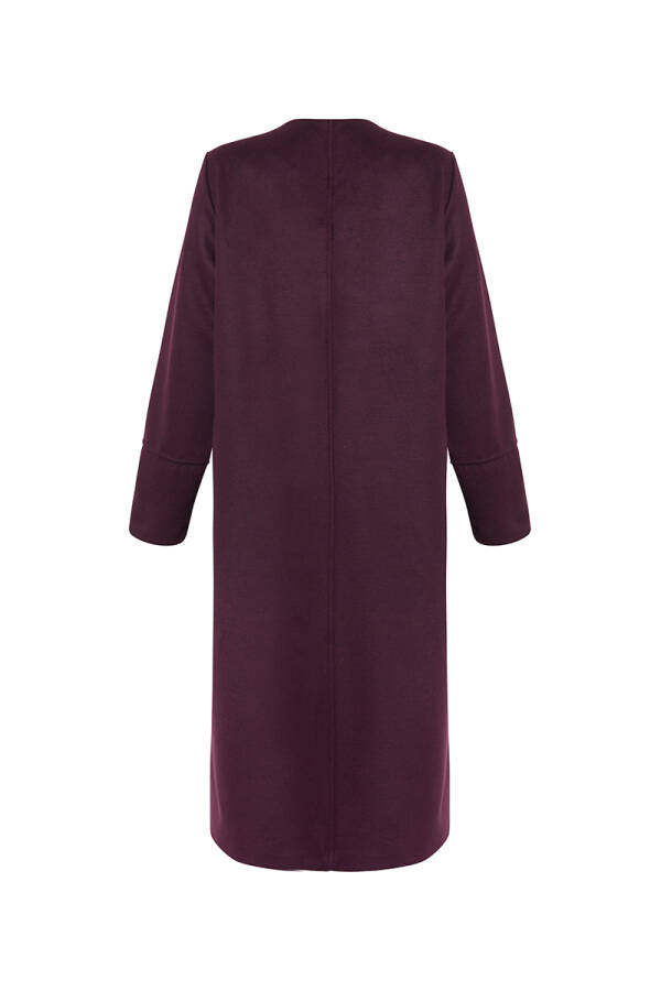 Bordo 18663112 Kaşmir Dokulu Kap - 3