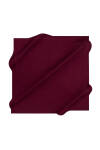Bordo Kare Jakar Eşarp - 1
