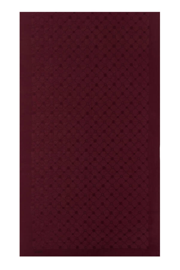 Bordo 70X190 CM Koza Şal - 3