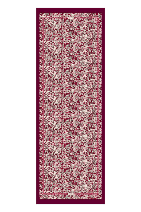 Bordo 70X200 Pure Touch Şal - 1