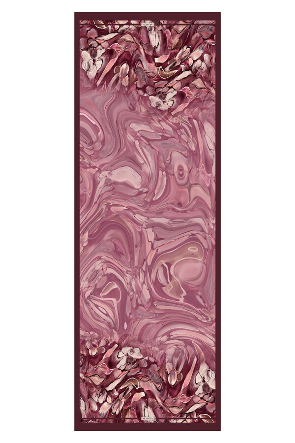 Bordo 70X200 Pure Touch Şal - 1