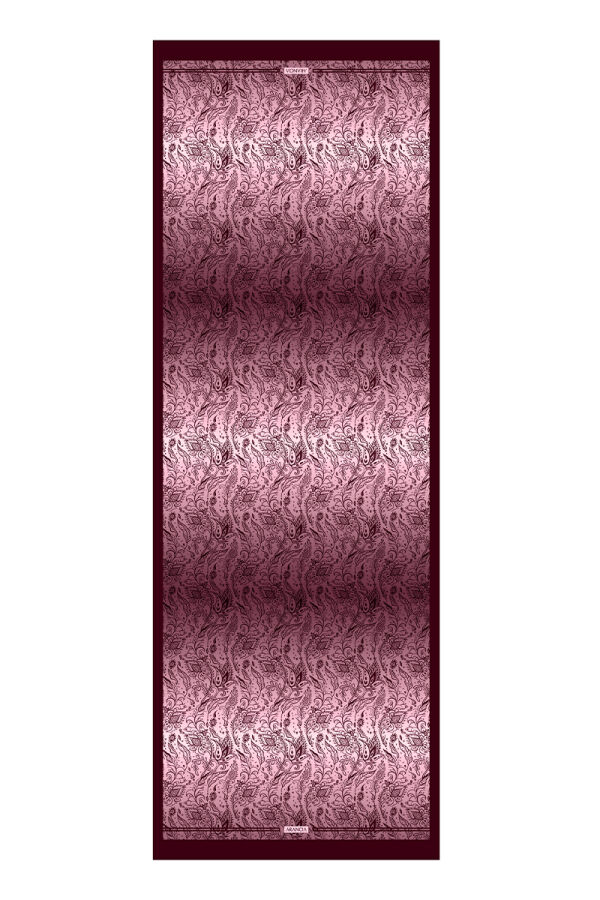 Bordo 70X200 Pure Touch Şal - 1
