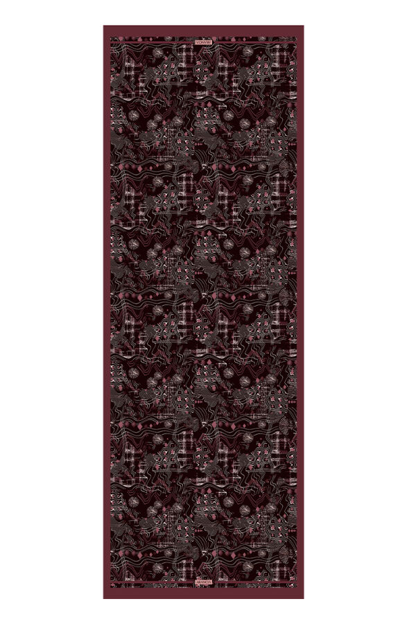 Bordo 70X200 Pure Touch Şal - ARANCIA