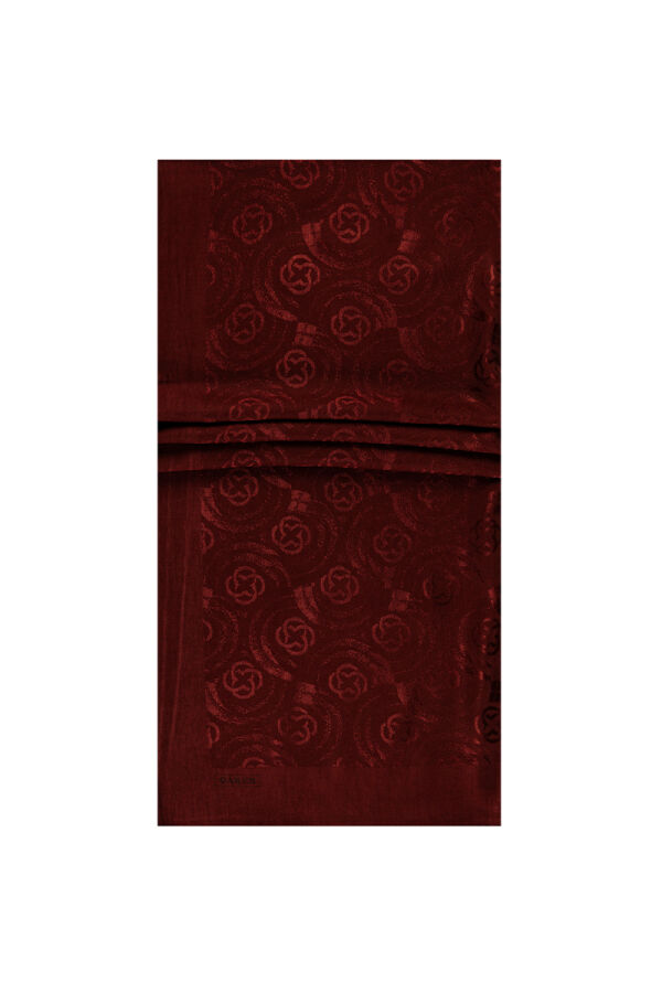Bordo 75 X 190 Naia Harmoni Şal - Aker (1)