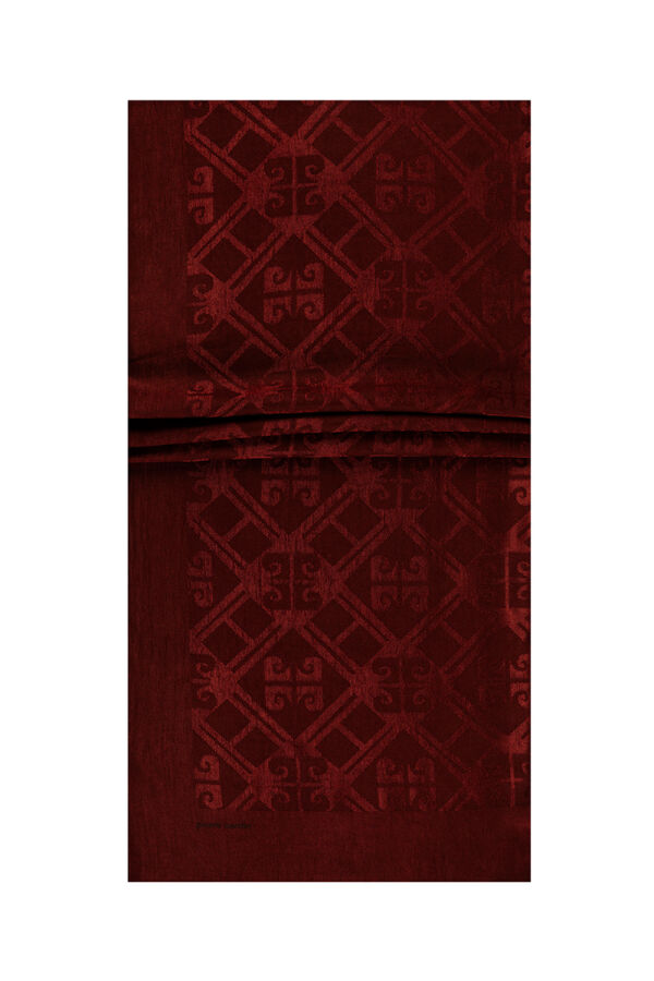 Bordo 75 X 190 Naia Lumina Şal - Pierre Cardin