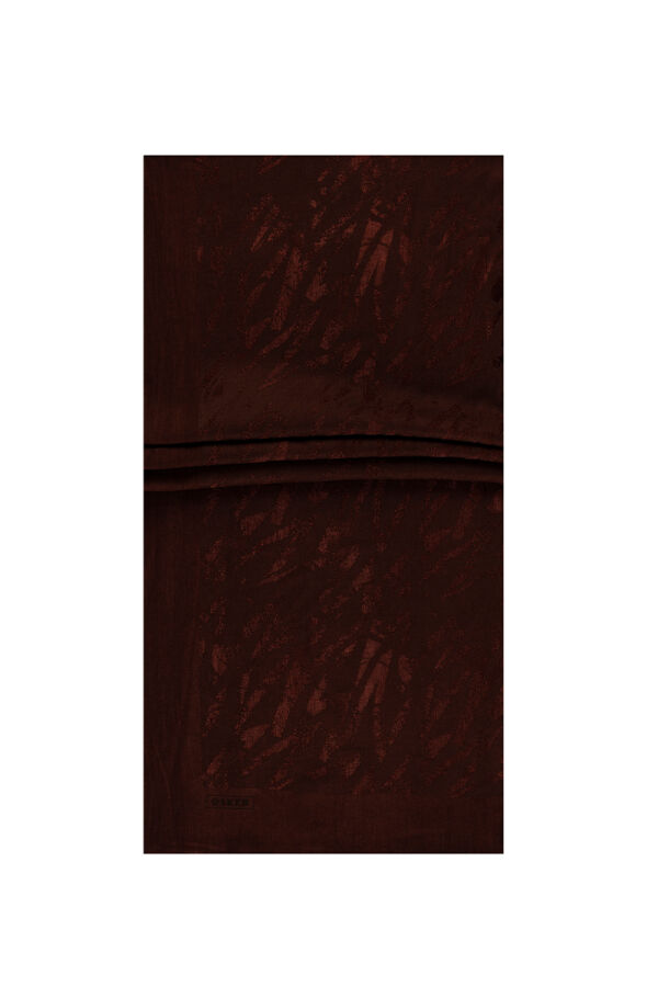 Bordo 75 X 190 Naia Nehir Şal - Aker