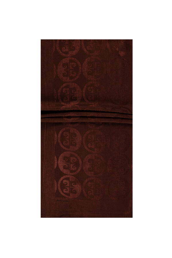 Bordo 75 X 190 Naia Rivela Şal - Pierre Cardin