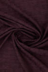 Bordo 75X190 CM K.Pierre Cardin Logolu İpek Koton Jakar Etol 