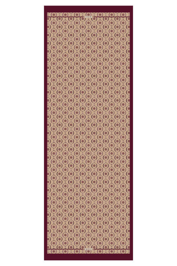Bordo 75X200 Viskon Şal - ARANCIA