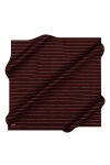Bordo 90X90 İpek Twill Eşarp 