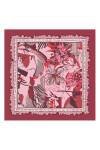 Bordo 90X90 Pure Touch Eşarp 