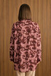 Bordo Desenli Tunik - 5