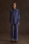 Bordo Desenli Viscon Bluz - 2