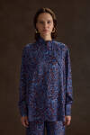 Bordo Desenli Viscon Bluz - 3