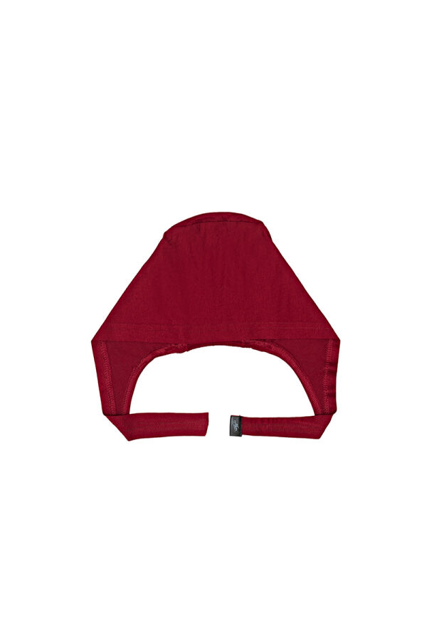 Bordo Dikişli Penye Bone - Aker