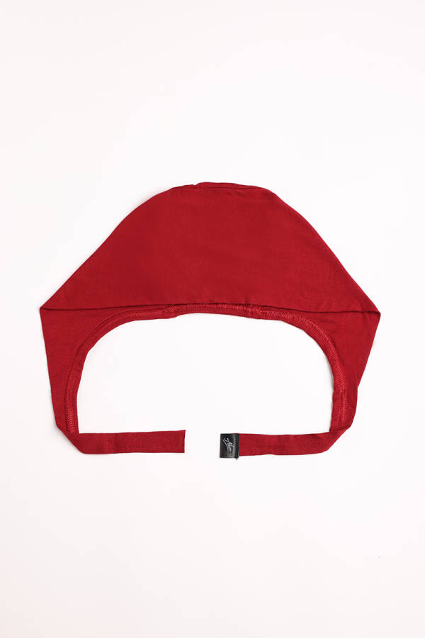 Bordo Dikişsiz Penye Bone - Aker