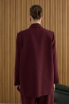 Bordo Dokuma Ceket - 5